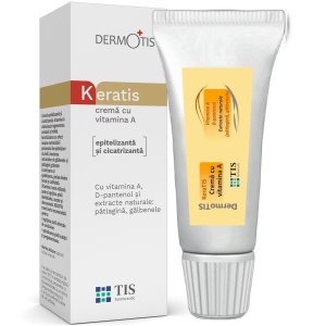 Crema cicatrizanta epitelizanta KeraTis cu vitamina A, D-pantenol