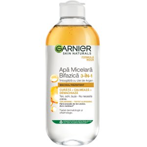 Garnier Skin Naturals Apa micelara bifazica cu ulei de Argan